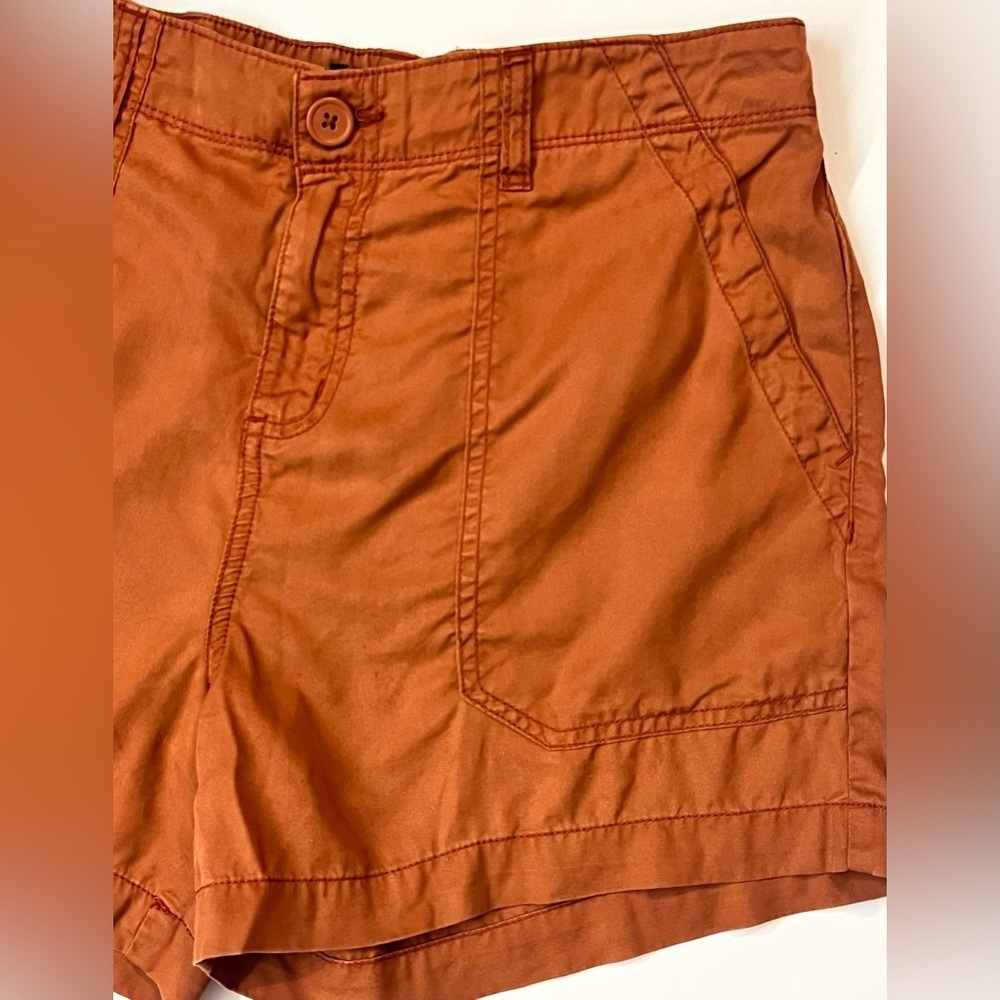 Social Standard by Sanctuary Women's Orange Casual Fortune Shorts Size Small - Picture 2 of 14